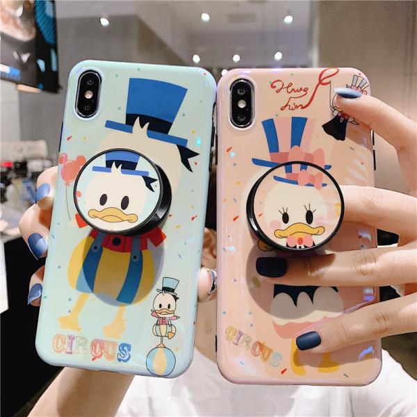 即納 サーカス ドナルドダック デージー スマホケース携帯カバー希少