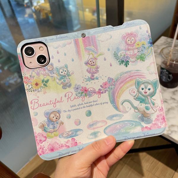 ジェラトーニ手帳型雨カード定期入れ名刺入れ便利多機能iPhoneケース