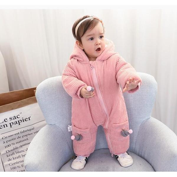 2枚送料無料冬ベビー外出服中綿ジャケットクマ耳付き可愛い 暖かい カバーオール キッズオーバーオー2色ロンパース 外出服 赤ちゃん 秋冬 裏起毛厚手 Buyee Buyee Japanese Proxy Service Buy From Japan Bot Online