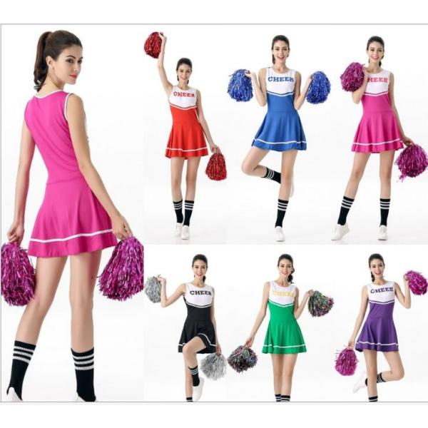レディース応援服チアガールコスプレ衣装 ダンス衣装 チアリーダー ユニフォーム ジャッズ ダンスウェア 体操服 ワンピース 運動会 応援団ウェア Buyee Buyee บร การต วกลางจากญ ป น ซ อจากประเทศญ ป น