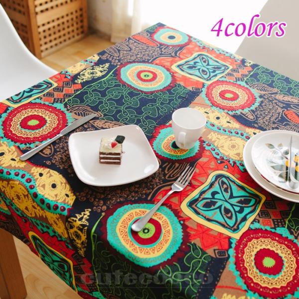テーブルクロス 綿麻 民族風 レトロ 布 テーブルクロス 正方形 おしゃれ 1 1cm 洗濯可能 ダイニング 送料無料 Buyee Buyee Japanese Proxy Service Buy From Japan Bot Online