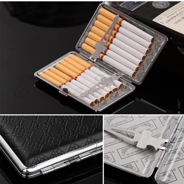 タバコケース シガレットケース メンズ レディース ロング 本 14本収納 金属 革 タバコ入れ 携帯 男性用 保護ケース プレゼント おしゃれ 送料無料 Buyee Buyee 日本の通販商品 オークションの代理入札 代理購入