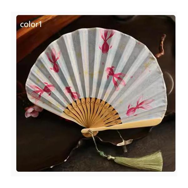 扇子 うちわ レディース 竹綿 折りたたみ ドット柄 金魚柄 和風 和装小物 猛暑対策 夏の行事 花火大会 可愛い 21年夏新作 きれいめ おしゃれ 送料無料 C21f0023 Cutecooco 通販 Yahoo ショッピング