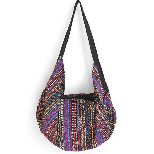 (ポイント還元 7％)斜め掛け バッグ アジアン ボーダー 2way 3way ショルダーバッグ リュックサック(特大)(B)大容量 旅行 レジャー 買い物 エスニック｜cutemania｜03