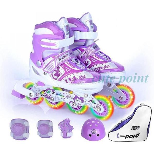 【調節可能なサイズ】S(18.5-21.5cm)、M(21.5-24.5cm)、Ｌ(24.0-26.5cm) 三種類のサイズで、調整は子供でもワンタッチでラクラク。サイズ変更が自在なぶん、子供の成長に合わせて長く使用出来ます。収納バッグ付き...