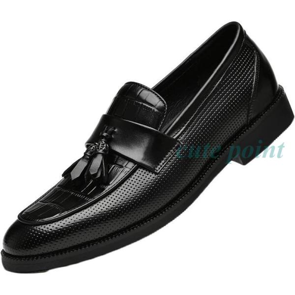 ローファー ドライビングシューズ メンズ タッセルローファー 穴