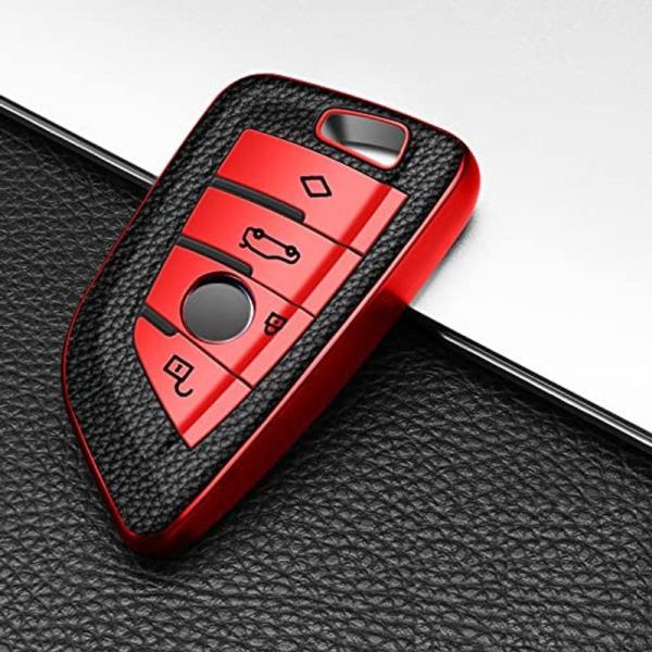 ontto BMW用 スマート キーケース キーカバー キーホルダー オシャレ 手触りいい 高級 X1 F48 X 5 F15 X 6 F1