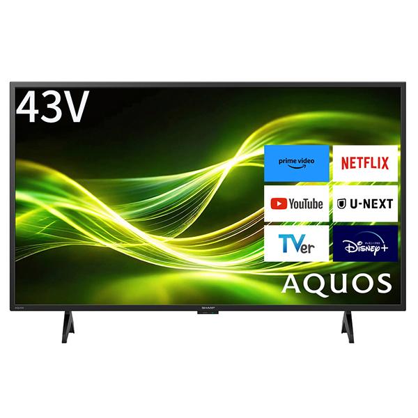 シャープ　2T-C43GE2 43型 液晶テレビ 新品 SHARP（シャープ） 2T-C43GE2 アクオス AQUOS 43V型 デジタル