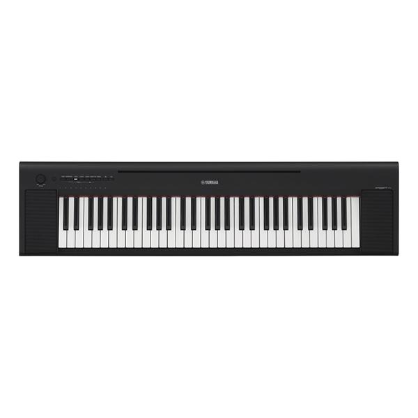 YAMAHA ヤマハ 電子キーボード piaggero NP-15B ブラック 61鍵盤