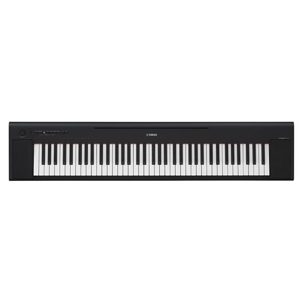YAMAHA ヤマハ 電子キーボード ppiaggero NP-35B ブラック 76鍵盤