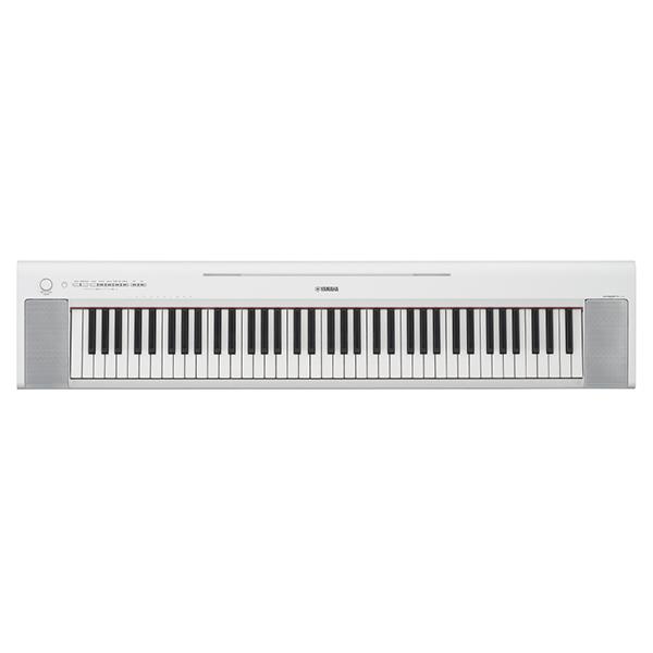 YAMAHA ヤマハ 電子キーボード piaggero NP-35WH ホワイト 76鍵盤