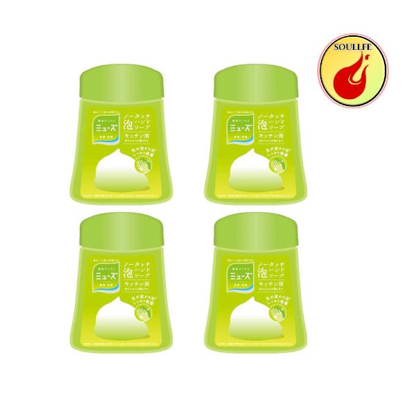 医薬部外品 ミューズ ノータッチ 泡 ハンドソープ 詰め替え 香りが残らない 台所 キッチン用 250ml 4個セットの価格と最安値 おすすめ通販を激安で