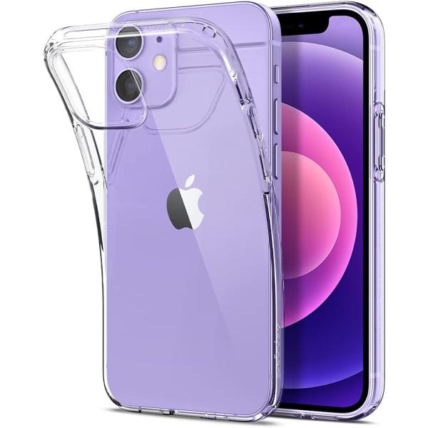 他サイト： Spigen iPhone12 mini クリアケース MagSafe対応 リキッド・クリスタル ACS01740 (クリスタル ・クリア)の商品画像