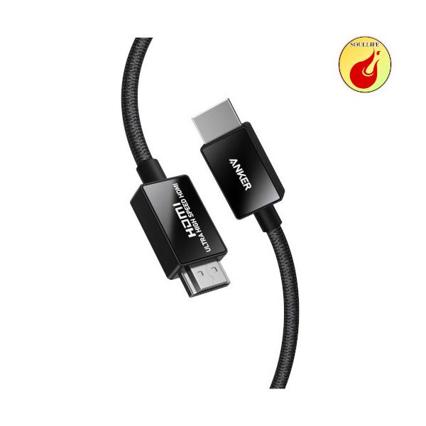 他サイト： Anker Ultra High Speed HDMI ケーブル HDMI 2.1 8K(60Hz) 4K(120Hz) 48Gbps (2m ブラック)の商品画像