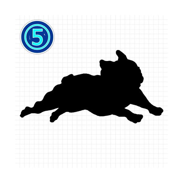 フレンチブルドッグ 犬 シルエット ステッカー プレゼント付 Buyee Buyee Japanese Proxy Service Buy From Japan Bot Online