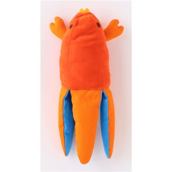 【商品名】 （まとめ）パリパリくるりんにゃんぐるみ えび ネズミ【×2セット】 (猫用品) 【ジャンル・特徴】 えびで楽しんだり、ネズミにしたり選べます