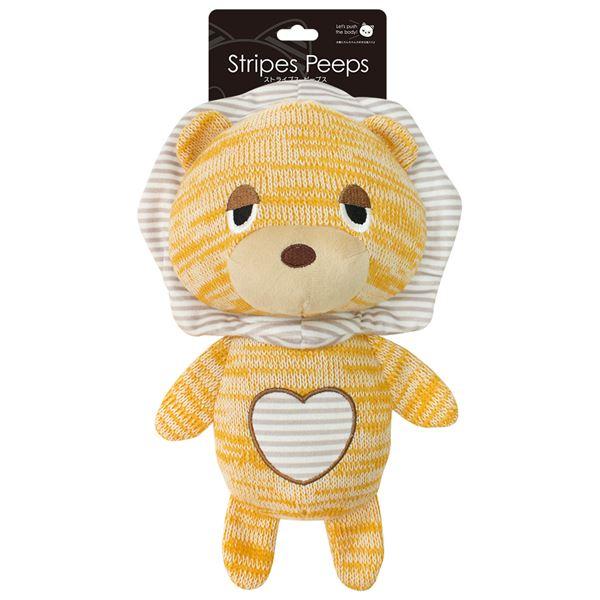 【商品名】 （まとめ）ストライプスピープスL らいおん【×2セット】 (犬用玩具) 【ジャンル・特徴】 ストライプ柄のかわいいぬいぐるみ！ [ SP-11 ]