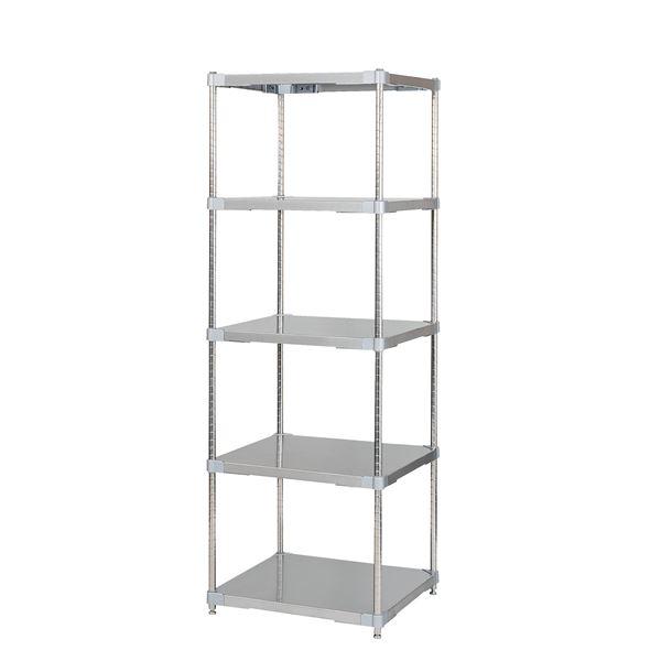 値下げ　業務用　ステンレス製　オープンシェルフ TS】ステンレス シェルフ 60×60cm 5段 H180cm 日本製 耐錆 耐薬性 耐久