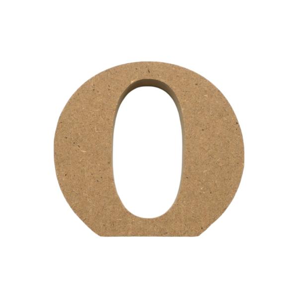 アルファベット & 数字 オブジェ 【小文字o】 木製 MDF イニシャル アルファベットレター インテリア イニシャルオブジェ ウエルカムオブジェ
