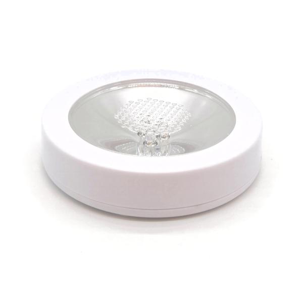 ハーバリウムボトル用のLEDコースターです。カラー:ホワイト 大きさ:95Φx25H クリアーケース入り。乗せるだけで点灯。赤、緑、青のLEDがそれぞれ重なり合いながら切り替わり、７色に変化します。電源：単四電池3本（別売り）点灯方法：電池...