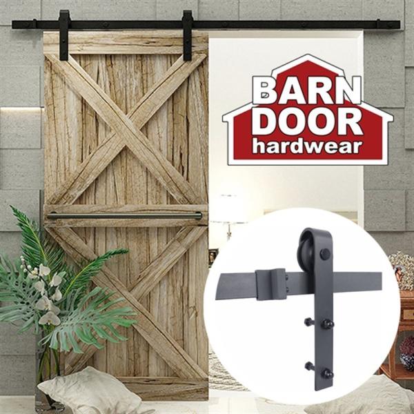 感謝価格 室内ドア 4 0mm バーンドア 建具 16ft Interior レギュラープレート 片引き戸 側面固定 レールキット 扉 トラック Hello トラック デザイン スライド 横開き 建具 扉 ドア 戸 Sd02 0160 ハローインテリア