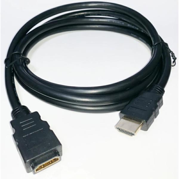1.5m HDMI 延長 ケーブル FullHD フルHD HDMIVer.14 延長コネクタ