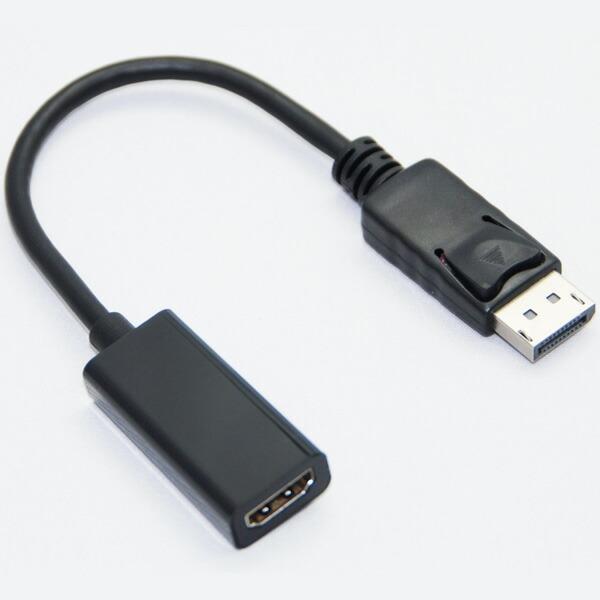 Displayport - HDMI 変換アダプタ パソコンのDisplayPort信号をHDMI信号へ変換 パッシブタイプ Cybernet