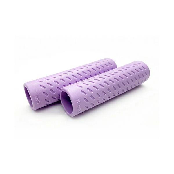 商品名 : カラーオーソドックスグリップ 自転車 ハンドル グリップ パープル ハンドルグリップ 自転車 一般車 紫 子供自転車一般車用スタンダードグリップ。ロング/ロングのセット。長さ：約105mm※デザイン・仕様などは予告なく変更・改良...