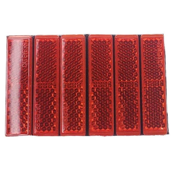 夜間の安全対策に用途多彩な反射板です。両面テープ取付けで色々な所へ貼れます。●高輝度反射素材使用※デザイン・仕様などは予告なく変更・改良することがありますので、予めご了承ください。