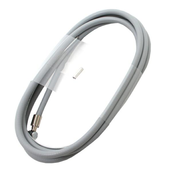 一般ブレーキレバー用ブレーキワイヤーです。アウターワイヤーにライナーが入っており、動きがなめらかなオイルレスワイヤーです。●インナーとアウターのセット●エンドキャップ付き●主な適合車種:26-28型アップハンドル車 後用 など※パッケージ無...