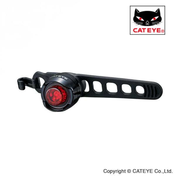 商品名 : 自転車 テールライト CATEYE キャットアイ ORB オーブ ブラック 電池式 LEDライト リアコンパクトなアルミ切削ボディ採用のテールライトです。●使用電池：CR2032x2●シンプル＆軽量コンパクトデザイン●レンズを押...
