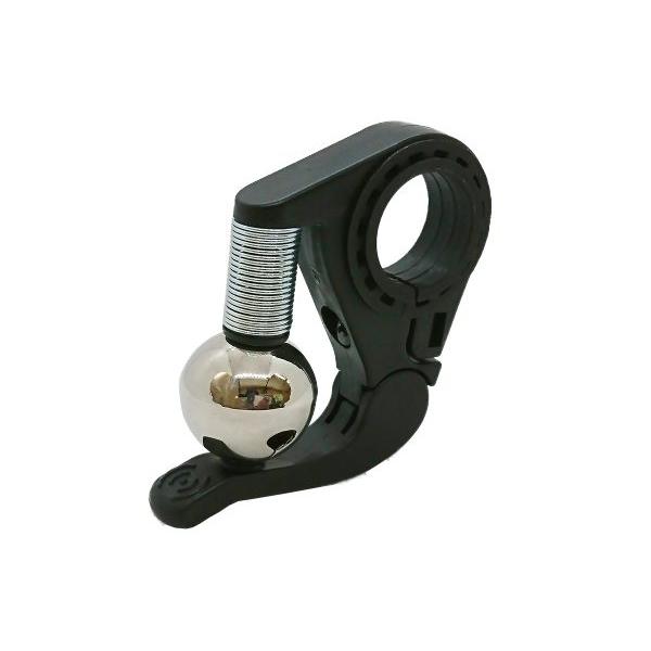 鳴音/消音の切替え機能付きベルです。消音モードでも鈴をはじけば大きな音を発します。●ワンタッチ操作で鳴音/消音の切替え可能●取付けポスト径(約)：φ22.2・25.4・31.8mm●鈴材質：真鍮※デザイン・仕様などは予告なく変更・改良するこ...