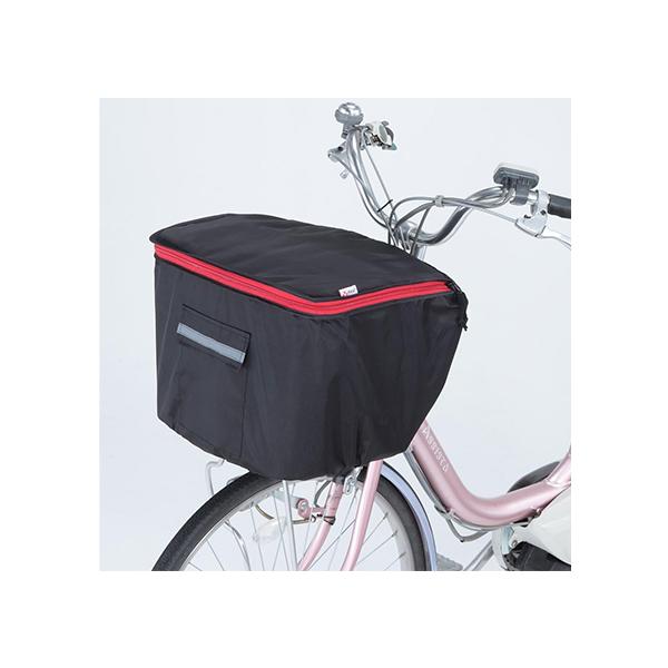 高級オックス生地を使用した厚手のバスケットカバー。紐付ファスナーで開閉がラクチン。反射帯・ポケット付きで安心便利。●材質:ポリエステルオックス100%(シルバーコーティング)●サイズ:(約)幅400×長さ310×高さ320mm●その他:撥水加工