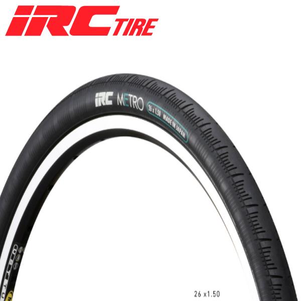 IRC （アイアールシー） METRO メトロ 26x1.50 M119 メトロ ブラック 26インチ マウンテンバイク タイヤ