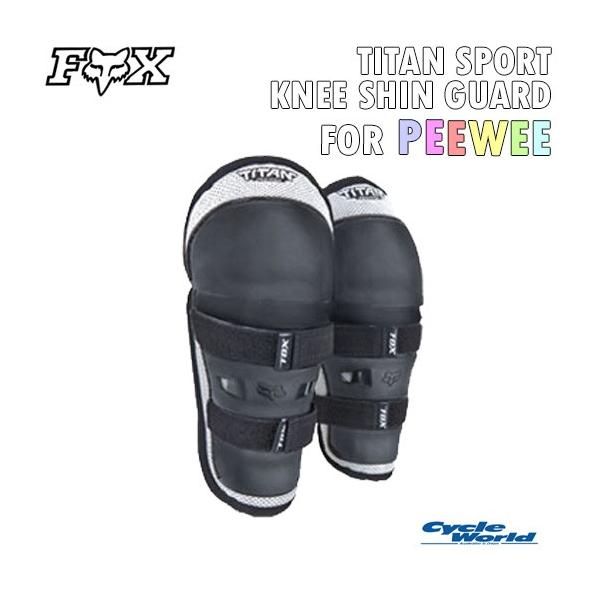 KikFOXl 08037-464 PeeWee TITAN SPORT KNEE/SHIN Guard LbY s[EB[ tHbNX ^C^ X|[c j[VK[h veN^[ yoCNpiz