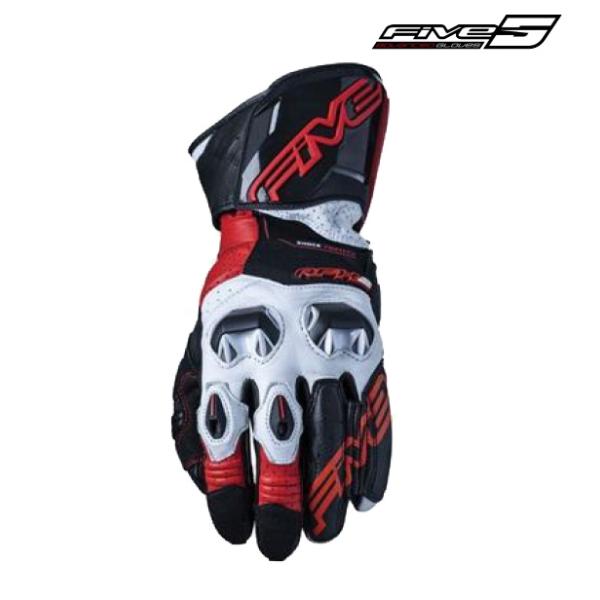 正規品〔Five〕 RFX2 レーシンググローブ ＜BLACK RED＞ Cordura 