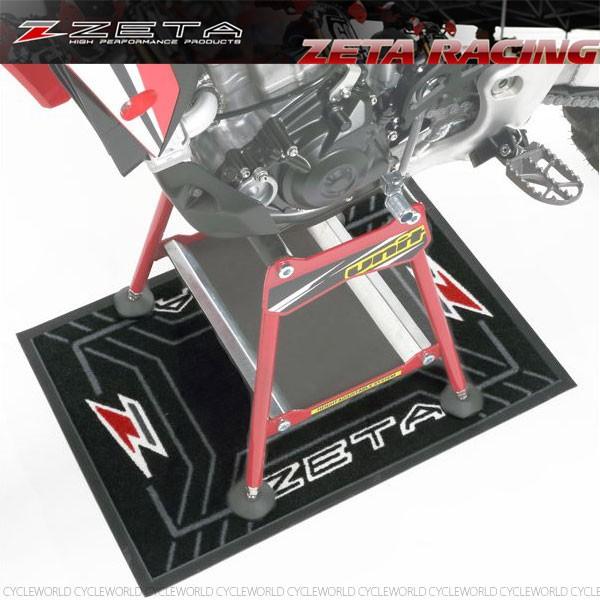ZETA〕DK242-Z01 スタンドマット メンテナンスマット レーシング