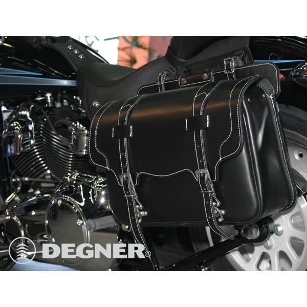 DEGNER 正規品〔DEGNER〕 SB-22 レザーサドルバッグ 《容量：17L 