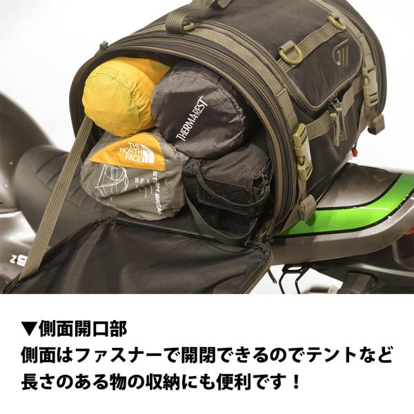 ゴールドウイン ツーリングリアバッグ 32 ブラック K GSM27002 ...