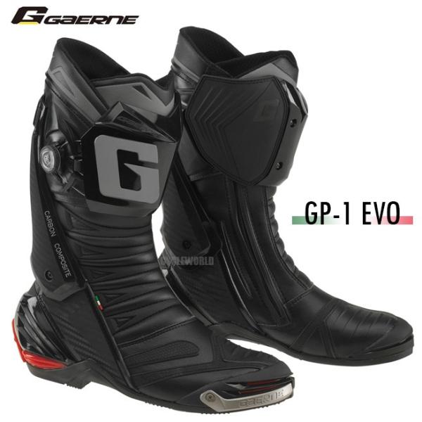 国内正規品〔GAERNE〕GP-1 EVO <ブラック> レーシングブーツ ジーピー1