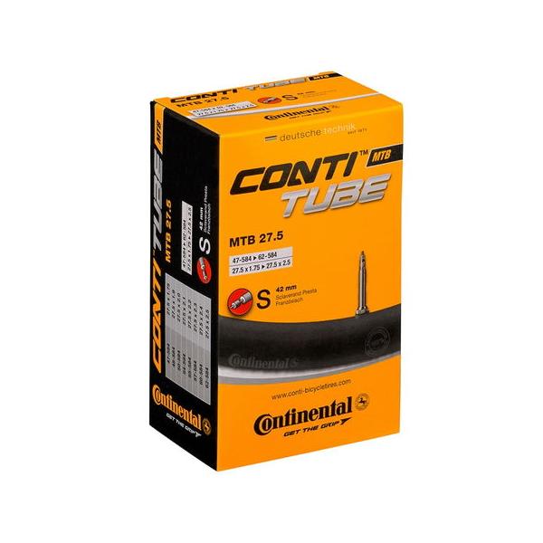 他サイト： (特セール)コンチネンタル（CONTINENTAL）　MTB 27.5（27.5x1.75-2.5）仏式42mm チューブの商品画像