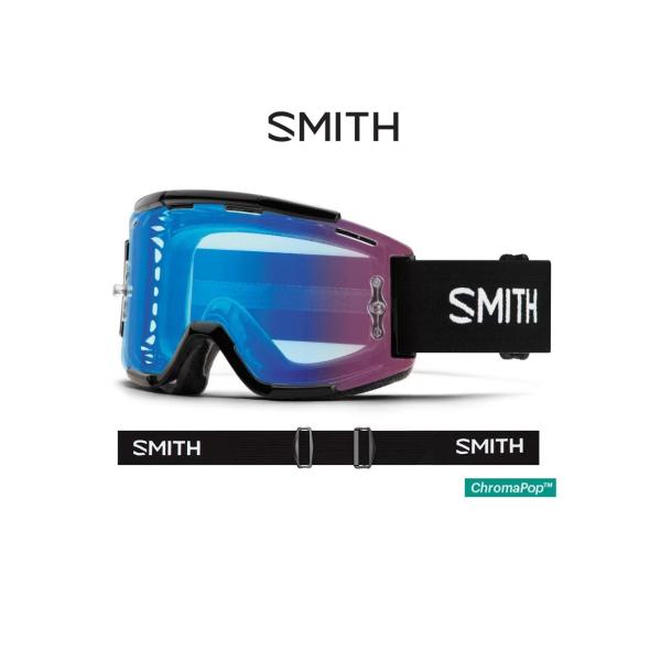 (Z[)X~X(SMITH)@SQUAD MTB Black | CP-Contrast Rose Flash &amp; Clear S[O