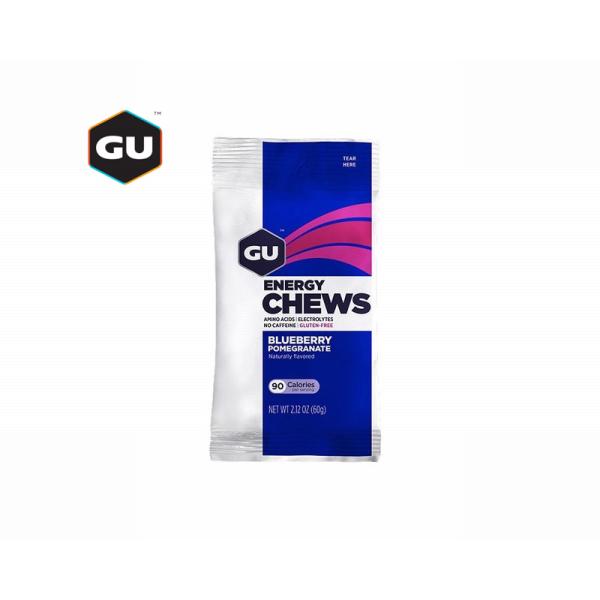 ※はじめにお読みください。　ご注文のタイミングによっては、欠品・完売・入荷待の場合がございます。GU ENERGY（グーエナジー）ENERGY CHEWS（エナジーチュー）ブルーベリーザクロ 1袋｜栄養補給食サプリメントの通販です。エネルギ...