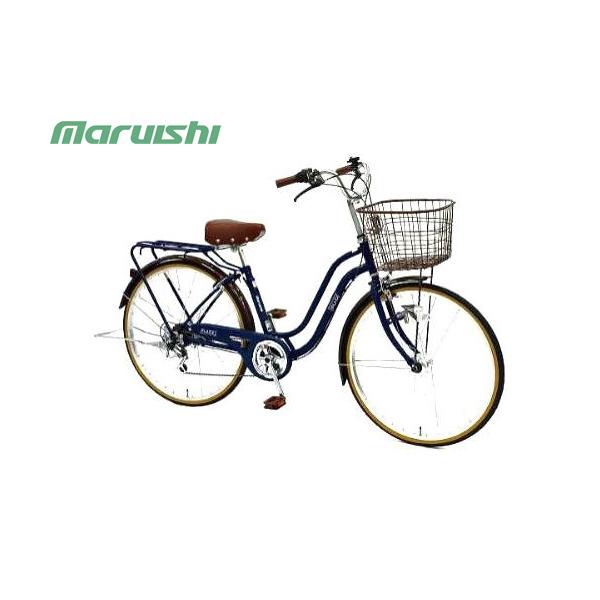 店舗受取送料割引)丸石サイクル(MARUISHI） プラージュ S型 27” 6段 ...