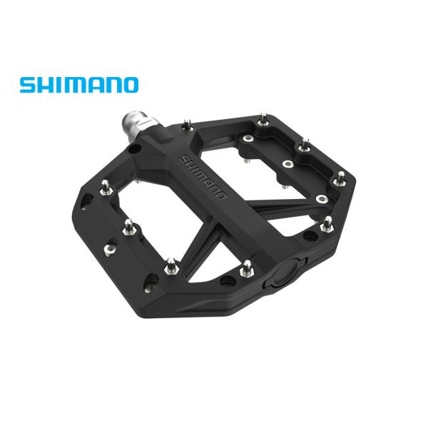 SHIMANO シマノ PD-GR500 フラット ペダル ブラック 自転車 シマノ SHIMANO PD-GR500 フラットペダル ブラック EPDGR500L