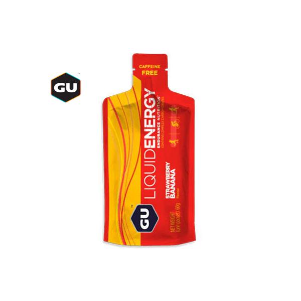 ※はじめにお読みください。　ご注文のタイミングによっては、欠品・完売・入荷待の場合がございます。GU ENERGY（グーエナジー）LIQUID ENERGY（リキッドエナジー）ストロベリーバナナ 1個｜栄養補給食サプリメントの通販です。吸収...