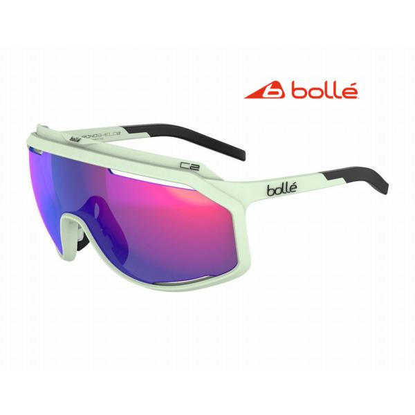 (���Z�[��)�{���[(BOLLE) CHRONOSHIELD ��Creator Green Matte / Volt+ Ultraviolet�� BS018006 �T���O���X