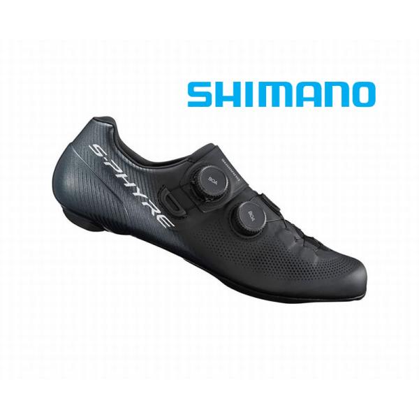 SHIMANO RC9 SH-RC903 シューズ 40.5 ワイド 黒 シマノ RC9（SH-RC903）ブラック SPD-SL ロードシューズ【ワイド