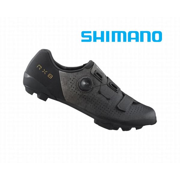 最終 値下げSHIMANO RX8 SH-RX801 41 ワイド 送料込み シマノ RX8（SH-RX801）ブラック SPD グラベルシューズ【ワイド