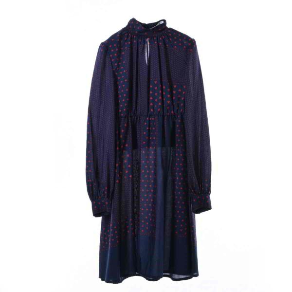 sacai luck ハートプリント ドッキング ワンピース | www.jarussi.com.br